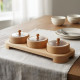 Wooden Serving Set - 3 Pcs